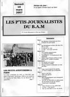 Logo Les P'tis journalistes du BAM