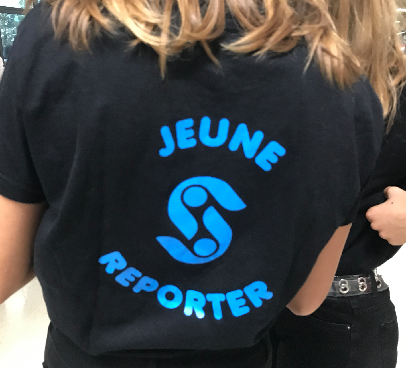 Logo Les Jeunes reporters sportifs en action