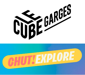 Logo Explorations numériques : entre arts et médias