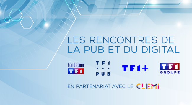 Logo "Les Rencontres de la Pub et du Digital" avec TF1