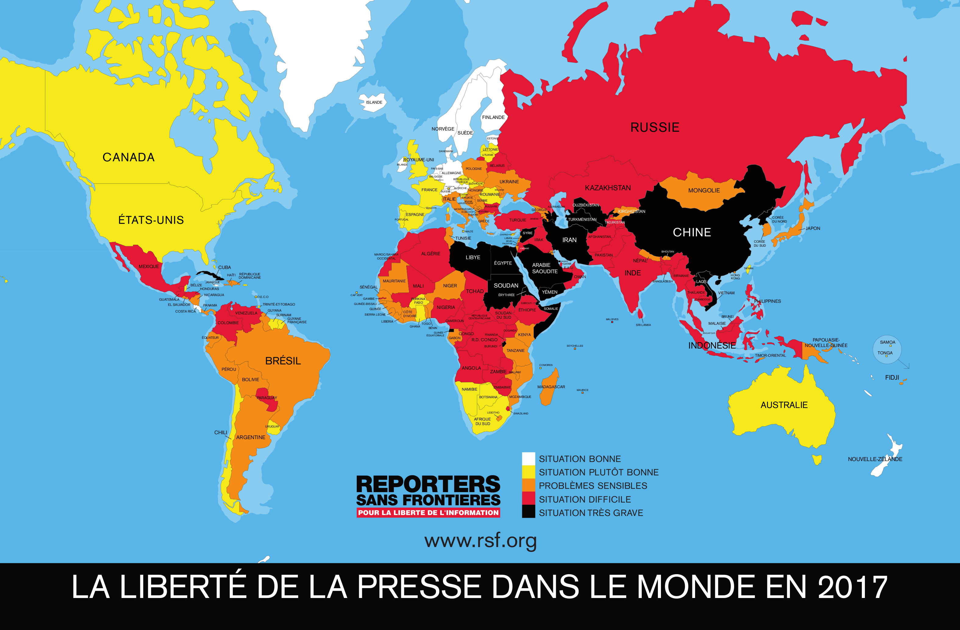 Logo Classement mondial de la liberté de la presse en 2017