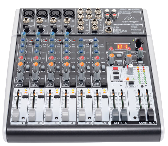 Logo Prêt kit webradio avec table de mixage