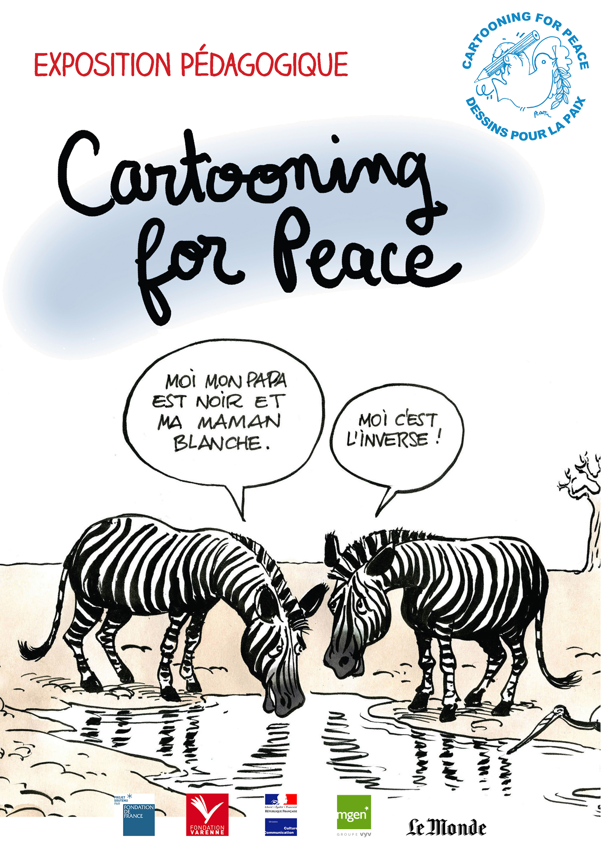Logo Prêt d'expositions Cartooning for Peace