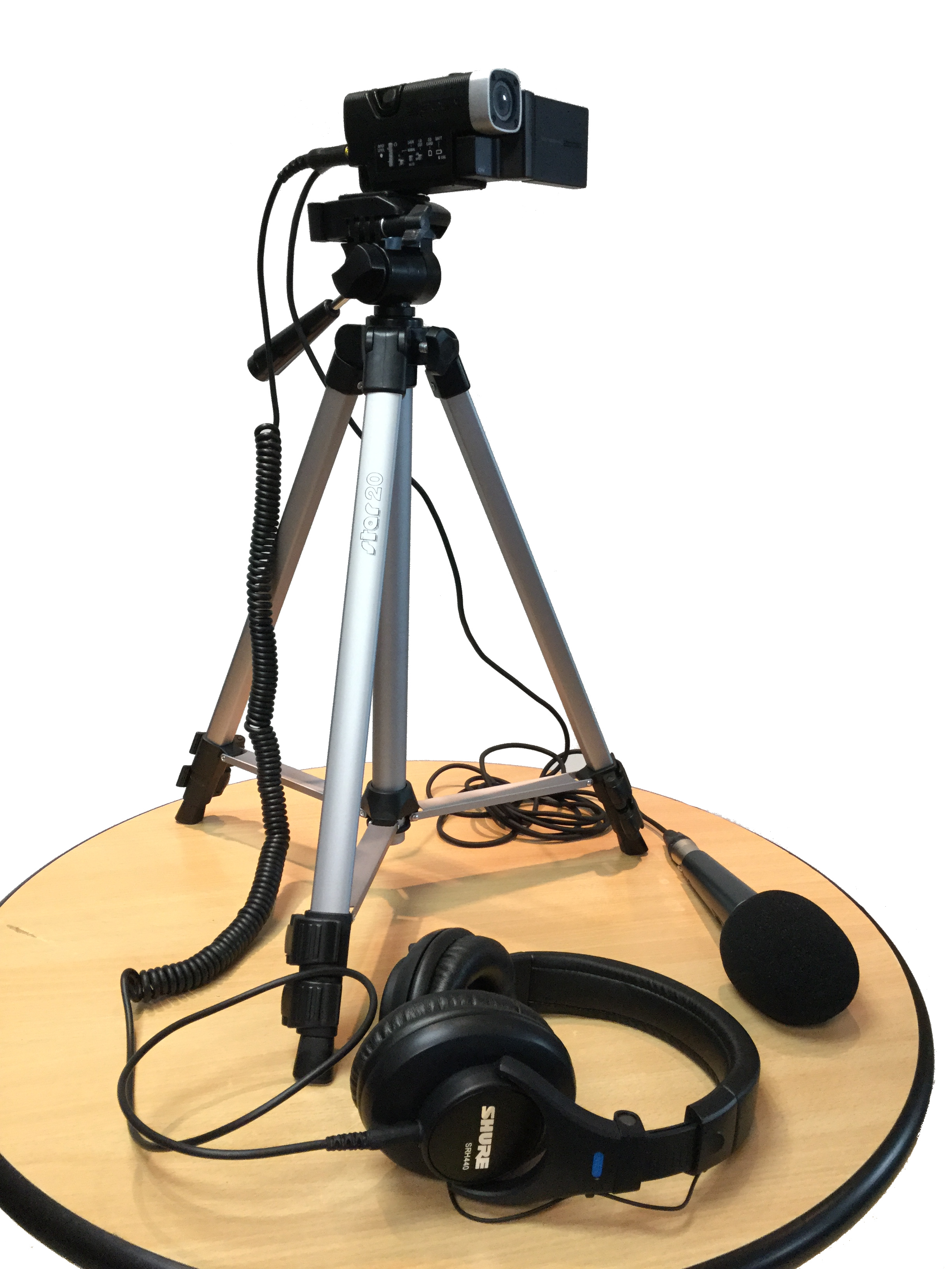 Logo Filmer sans tablettes ? La webTV avec un caméscope