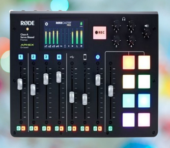 Logo Prêt kit studio de Podcast (Rodecaster) en médiapôle