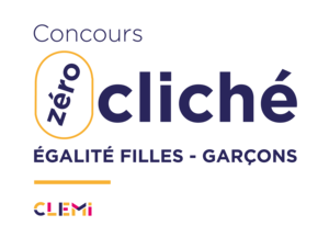 Logo Zéro cliché pour l'égalité filles-garçons