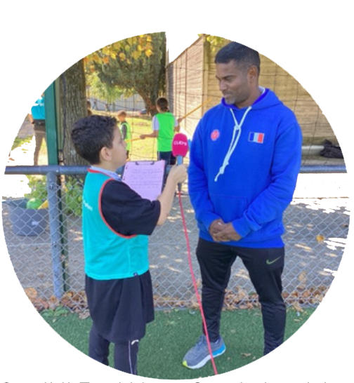 Logo JNSS : Sport et Journalisme au cœur de l'aventure des CM2 d'Orangis